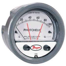 Dwyer 3000MR-0 Photohelic Differential Pressure Switch/Gauge (0-0.5"w.c.)-