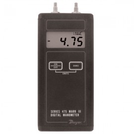 Dwyer 475-00-FM Digital Manometer (0 to 4.000"w.c.)-