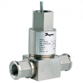 Dwyer 636D-1 Fixed Range Differential Pressure Transmitter (0-15 psid) with 4-20mA output-