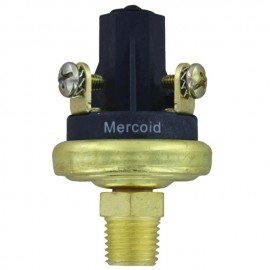 Dwyer Mercoid A6-851221 Pressure Switch, 91-150 &amp;plusmn;10 psi (6.27-10.34 &amp;plusmn;0.69 bar), Brass-