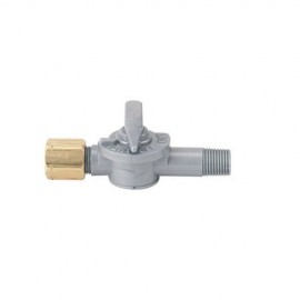 Dwyer A-310B 3-Way Plastic Vent Valve (10 psi) for 1/8" NPT to 1/4" metal tubing-