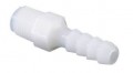 Dwyer A-340 Nylon Adapter, 1/8" NPT to 3/16" Rubber or 1/4" Plastic Tubing-
