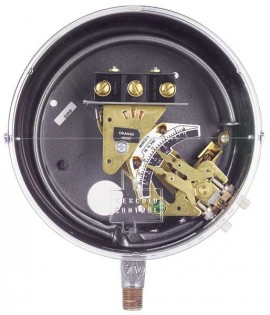 Dwyer DAW-7033-153-4 Weather-proof Bourdon Tube Pressure Switch (1-35 psig), Brass with SPDT Snap-