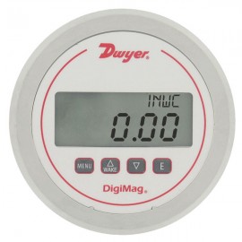 Dwyer DM-1105 DigiMag Differential Pressure &amp; Flow Gauge (0-2"w.c.)-