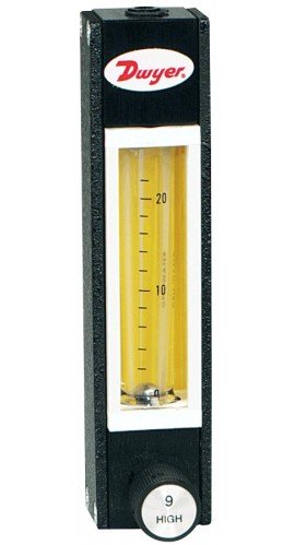 Dwyer DR10022 Direct Reading Glass Flowmeter (0.65 SCFH air)-