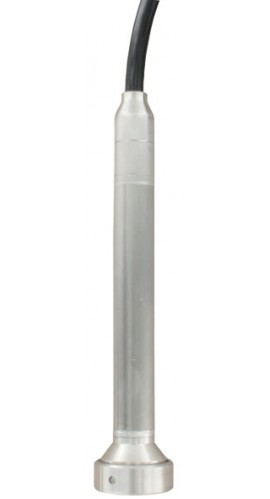 Dwyer FBLT-2SC-IVPP-15-60 Flush Tip Submersible Level Transmitter, 60' Polyurethane Cable, 15 psi-