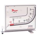 Dwyer MARK II 40-1-AV Inclined Manometer (0-1.1"w.c. &amp; 0-4200 fpm) using Red Gauge Fluid-
