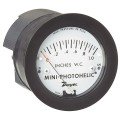 Dwyer MP-020 Mini-Photohelic, Pressure Switch/Gauge, 0/20"w.c.-