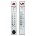 Dwyer RMA-3-TMV Flow Meter, 2" Scale, 0.2-2 SCFH Air, Top Mounted Valve-