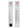 Dwyer RMB-51D-SSV Flow Meter, 5" Scale, 2-20 SCFH/1-9.5 LPM Air, SS Valve-