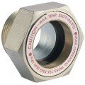Dwyer SFI-500B-1 Sight Window, 1&quot; NPT, Brass-