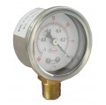 Dwyer SG1-B10521N Industrial Pressure Gauge, 0 to 100 psi, bottom connection-