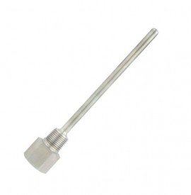 Dwyer TE-TNS-N065N-12 Series TE-TNS 316 Stainless-Steel Thermowell, 6&quot;, 0.5&quot; internal and 0.75&quot; external connections-