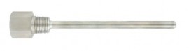 Dwyer TE-TNS-N183N-00 Series TE-TNS Stainless-Steel Thermowell, 0.5" NPT, 18"-
