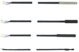 Dwyer TS-6 Probe, Metal, 5Ft Cable-