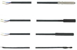 Dwyer TS-61 Probe, Resin Coated Brass, 10Ft Cable-