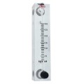 Dwyer VFB-60-SSV-PF Flow Meter, 4" Scale, 100-1000 CC/Min Air, SS Valve, Pointer Flag-