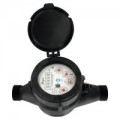 Dwyer WPTN-A-C-02-1 Multi-Jet Plastic Water Meter, &amp;frac58; x &amp;frac34;&amp;quot;, 1 gallon-