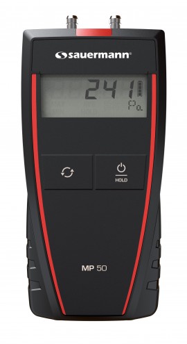 E Instruments MP51 Portable Handheld Manometer, 0 to &amp;plusmn; 400 inH2O-