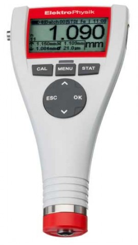 Elektro Physik MiniTest 735  Coating Thickness Gauge with N0.7-90 sensor, Type C-