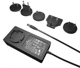 Emerson TREX-0003-0012 AC Adapter, US/EU/UK/AU outlet plugs-