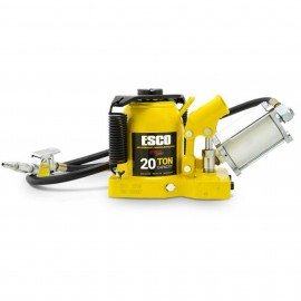 ESCO 10382 Air Hydraulic Bottle Jack, 20 tons, 7.125 to 12.625"-