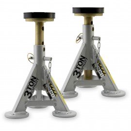 ESCO 10499-PAIR Jack Stand, 11 to 17", 3 tons, 2-pack-