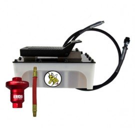 ESCO 10875C Air Hydraulic Pump Kit, 5-qt, plastic reservoir-