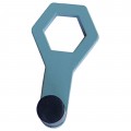ESCO 60302 Budd Nut Wrench, 35 mm, porch chop style-