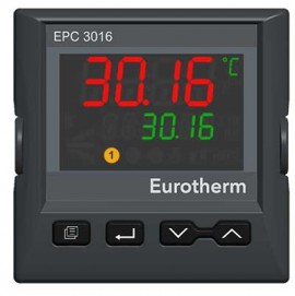 Eurotherm EPC3016 Series Programmable Controller, <sup>1</sup>&amp;frasl;<sub>16</sub> DIN panel size-