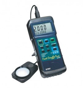 Extech 407026 Heavy Duty Light Meter, 5000 Fc/50,000 Lux-