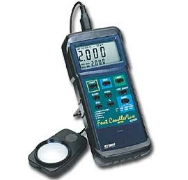 Extech 407026 Heavy Duty Light Meter, 5000 Fc/50,000 Lux,  -