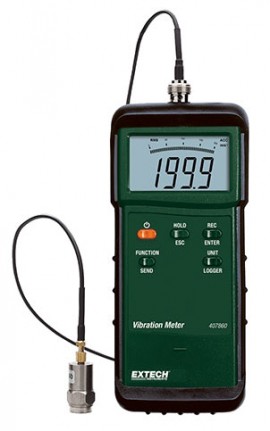 Extech 407860-NIST Heavy Duty Vibration Meter,  -