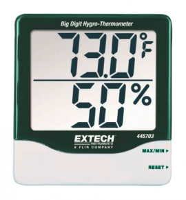 Extech 445703 Big Digit Hygro-Thermometer-