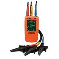 Extech 480403 Motor Rotation and 3-Phase Tester, 40 to 600V AC, 2 to 400Hz-