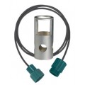 Extech EX010 ExStik 3ft Extension Cable with Probe Guard/Weight-