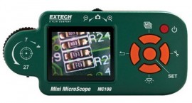 Extech MC108-2 Digital Mobile Microscope with Stand, 220V-