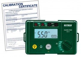 Extech MG310-NIST Insulation Resistance Tester, 1000V / 5.5M_,  -