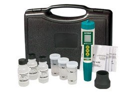 Extech EC510 Waterproof ExStik II pH/Conductivity Meter Kit-
