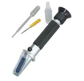 Extech RF12 Portable Brix Refractometer with ATC, 0 to 18%-