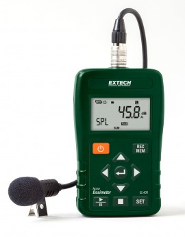 Extech SL400 Personal Noise Dosimeter with USB Interface-