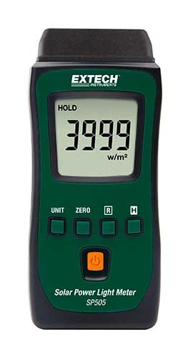 Extech SP505 Pocket Solar Power Meter-