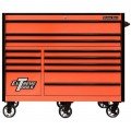 Extreme Tools RX Series Roller Cabinet, 55", orange/black-