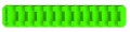 EZRED FWR12-G Magnetic Wrench Holder, 12 slot, green-