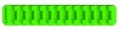 EZRED FWR12-G Magnetic Wrench Holder, 12 slot, green-