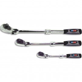 EZRED MR482FL 3 Pc Ratchet Set, extendable, flex-head-