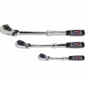 EZRED MR482FL Locking Flex Head Ratchet Set, 3-piece-