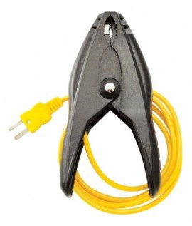 Fieldpiece ATC1R Small Clamp Thermocouple, 1/8 to 3/4&quot; jaw range-