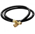 Fieldpiece HV1S Vacuum Hose, 1/4 x 3/8&amp;quot;-