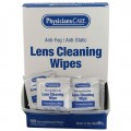 First Aid Only 91295 Lens Cleaning Wipes, anti-static and anti-fog, 100-pack-